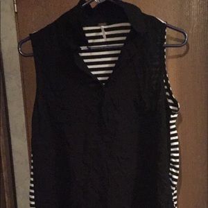 Fun high low tank top